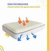 Sleep Comfy Memory Foam Kopfkissen 60x40x13 cm – Produktbild-Vorschau 5
