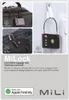 Mili MiLock, Smart-Padlock, Code, Schwarz, IP65, iOS, Produktbild-Vorschau 13