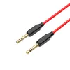 HOCO Audio Kabel UPA11 AUX Klinke 3,5mm - Rot KP26691 Produktbild-Vorschau 1