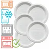 WECK Kunststoffdeckel für Gläser 5er Pack 100mm weiß Produktbild-Vorschau 1