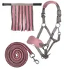 HKM Halfter-Set mit Karabiner & Fliegenfransen MOKKA/MILKY Produktbild-Vorschau 2