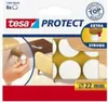 tesa Protect feltro scivoli rotondi 22mm bianco 12pz. Anteprima dell’immagine prodotto 3