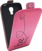 Handyhülle Tasche für Handy Samsung Galaxy S4 Be Happy Pink Produktbild-Vorschau 3