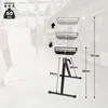 YZNAHRE Rollenbock höhenverstellbar 2x Rollenständer Produktbild-Vorschau 4