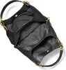 MICHAEL KORS LILLIE Large Hobo Bag aus schwarzem Leder, Produktbild-Vorschau 12
