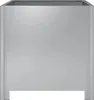 vidaXL Macetas, 2 unidades, 40x40x40 cm, acero galvanizado Vista previa de la imagen del producto 6