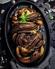 BBQ-Toro liatinová servírovacia miska s drevenou doskou (6 Náhľad obrázku produktu 3