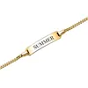 Unique Armband aus 9K Gold mit Herz und Engel Produktbild-Vorschau 4