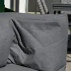 HOME DELUXE Outdoor Sitzsack HEAVEN - Anthrazit - 76 x 152 Produktbild-Vorschau 6