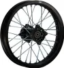 Stahl Felge 14 Zoll hinten schwarz 12 mm Typ2 Pit Bike Dirt Produktbild-Vorschau 1