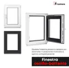 Finestra Framex per cantina Finestra in PVC-U interno Anteprima dell’immagine prodotto 5