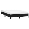vidaXL Bettgestell ohne Matratze Schwarz 120x200 cm Stoff Produktbild-Vorschau 1