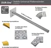 DUR-line Stabilo 4-Plattenständer Edelstahl bis 90 cm Produktbild-Vorschau 11