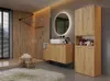 BDW Mobile da bagno, 2 cestini per biancheria, 2 ante Anteprima dell’immagine prodotto 5