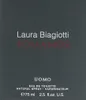 The image shows the front of a perfume box for Laura Biagiotti Romamor Uomo. Anteprima dell’immagine prodotto