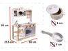 Aga Kinderküche aus Holz MDF KUKETO + Zubehör Produktbild-Vorschau 11