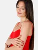 Bellivalini Damen Unterhemd aus Viskose BLV50-218 (Rot, XS Produktbild-Vorschau 4