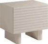 2er-Set Nachttische mit 1 Tür - MDF - Beige - LUDIMA Produktbild-Vorschau 3
