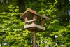 Karmnik Dla Ptaków Stojący Drewniany Duży Solidny Na Balkon Podgląd zdjęcia produktu 3
