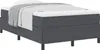 Boxspringbett Dunkelgrau 120 x 190 cm Cordstoff Produktbild-Vorschau 1