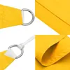 Sonnensegel Oxford-Gewebe Dreieckig 3,5x3,5x4,9 m Gelb Produktbild-Vorschau 7