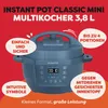 Instant Pot 921285, 3,8 l, 800 W, Modrá, 4 člověk/lidí, Náhled obrázku produktu 2