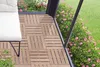 WOODTEX | 6 Pack | Naturbelassen 40x40 cm Terrassenfliesen Produktbild-Vorschau 6