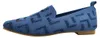 Scarpe da donna, mocassini, scarpe basse, blu, casual Anteprima dell’immagine prodotto 1
