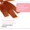 hair2heart capelli umani lisci - 10 strisce 2,5g 60cm rosso Anteprima dell’immagine prodotto 8