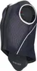 A black and gray protective vest with white trim. Produktbild-Vorschau