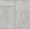 vidaXL Sideboard Betongrau 80x36x75 cm Holzwerkstoff Produktbild-Vorschau 6