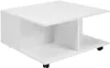 Table basse design 70x70 cm blanc | Wohnling Voir les images du produit 2