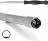 A close-up of a tool with a hexagonal socket, and a separate image of the tool's handle with text. Produktbild-Vorschau