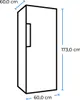 Exquisit Kühlschrank KS350-V-H-040E weiss | 331 l Produktbild-Vorschau 5