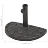 Sonnenschirmständer Harz Halbrund Bronze 9 kg Produktbild-Vorschau 8