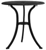 vidaXL 3dílná sada Bistro Set Cast Aluminium Black Náhled obrázku produktu 5