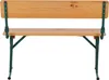 Festzeltgarnitur 110 cm mit Rückenlehne 3-teilig, Tisch 50 Produktbild-Vorschau 19