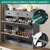YITAHOME Schmaler Schuhschrank mit 4 Klapptüren & 3 Produktbild-Vorschau 7