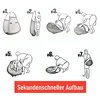 Welikera Gartendusche, Dusch/WC/Umzieh Zelt Outdoorzelt Produktbild-Vorschau 5