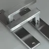 Türgriff ONYX Edelstahl ohne Schlüsselloch Türbeschlag Produktbild-Vorschau 2