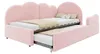STILVORA: Cama tapizada de 90x200/90x190 cm con sofá cama Vista previa de la imagen del producto 9
