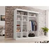 Schrank mit Schwebetüren DEBRA - 200cm Kleiderschrank mit Produktbild-Vorschau 4