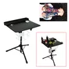 A collage of images showing a tattoo workstation and a person with tattooed arms. Náhled obrázku produktu