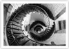 Poster - Poster ohne Rahmen - Treppe Spirale Perspektive - Produktbild-Vorschau 1