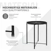 ML-Design Beistelltisch mit abnehmbarem Tablett, Ø 45x52 Produktbild-Vorschau 5