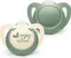 Nuk For Nature Silicone Soother Green 18 to 36m x2 Produktbild-Vorschau 6