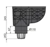 Alcadrain Universal-Regensinkkasten 300×155/110 mm Abgang Produktbild-Vorschau 6