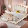ProximaX Letto imbottito 140x200 cm - Letto matrimoniale Anteprima dell’immagine prodotto 3