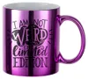 Tasse für Sublimation - Purple - Chromeffekt - 11oz / 320m Produktbild-Vorschau 3