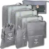 Set de voyage de 8 organiseurs de valise imperméables à Voir les images du produit 1